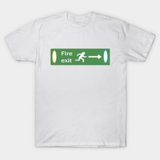 Fire Exit Portal T-Shirt